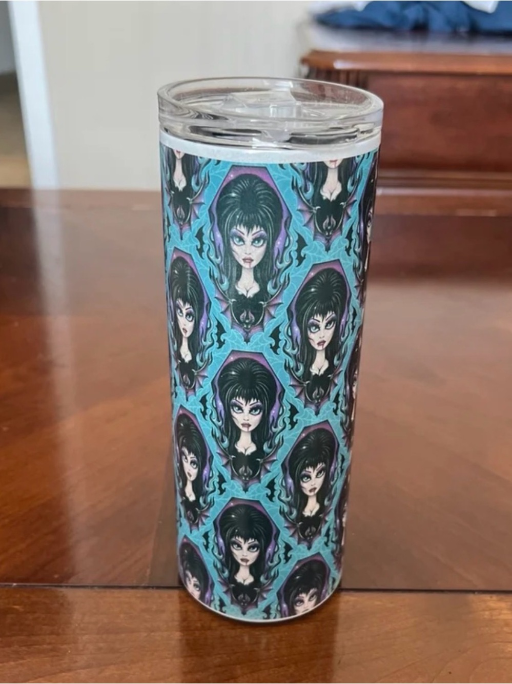EL VIRA Gothic Portrait Travel Tumbler